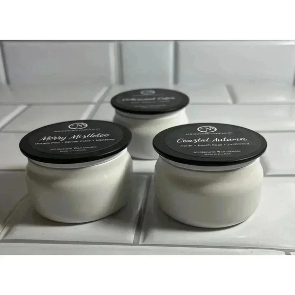 3 Milkhouse Candle Company Candles Brand New 1.5 Oz Each Assorted Scents - Picture 2 of 9